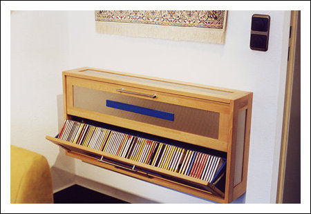 Photo: CD Cabinet open